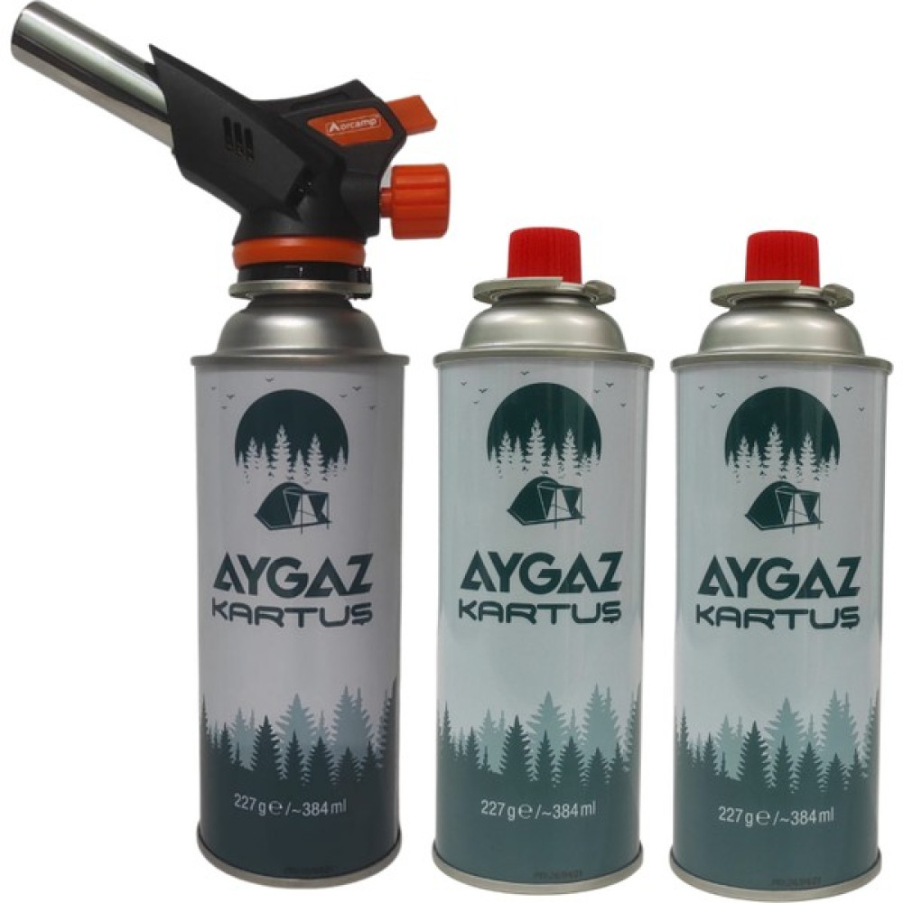 Orcamp CX500 Pürmüz + Aygaz 227 gr Kartuş Üçlü Set Oto Boyaları Fiyatı