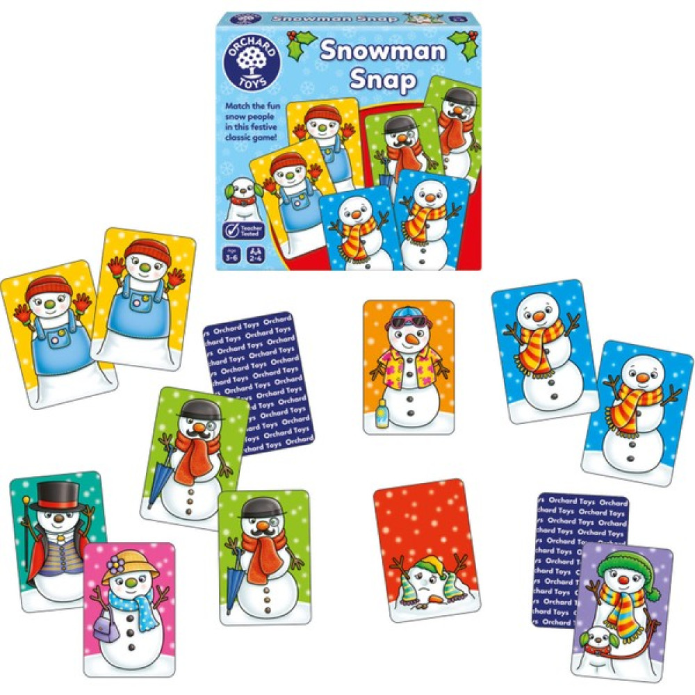Orchard Snowman Snap - Renkli Eğitici Oyuncak Fiyatı