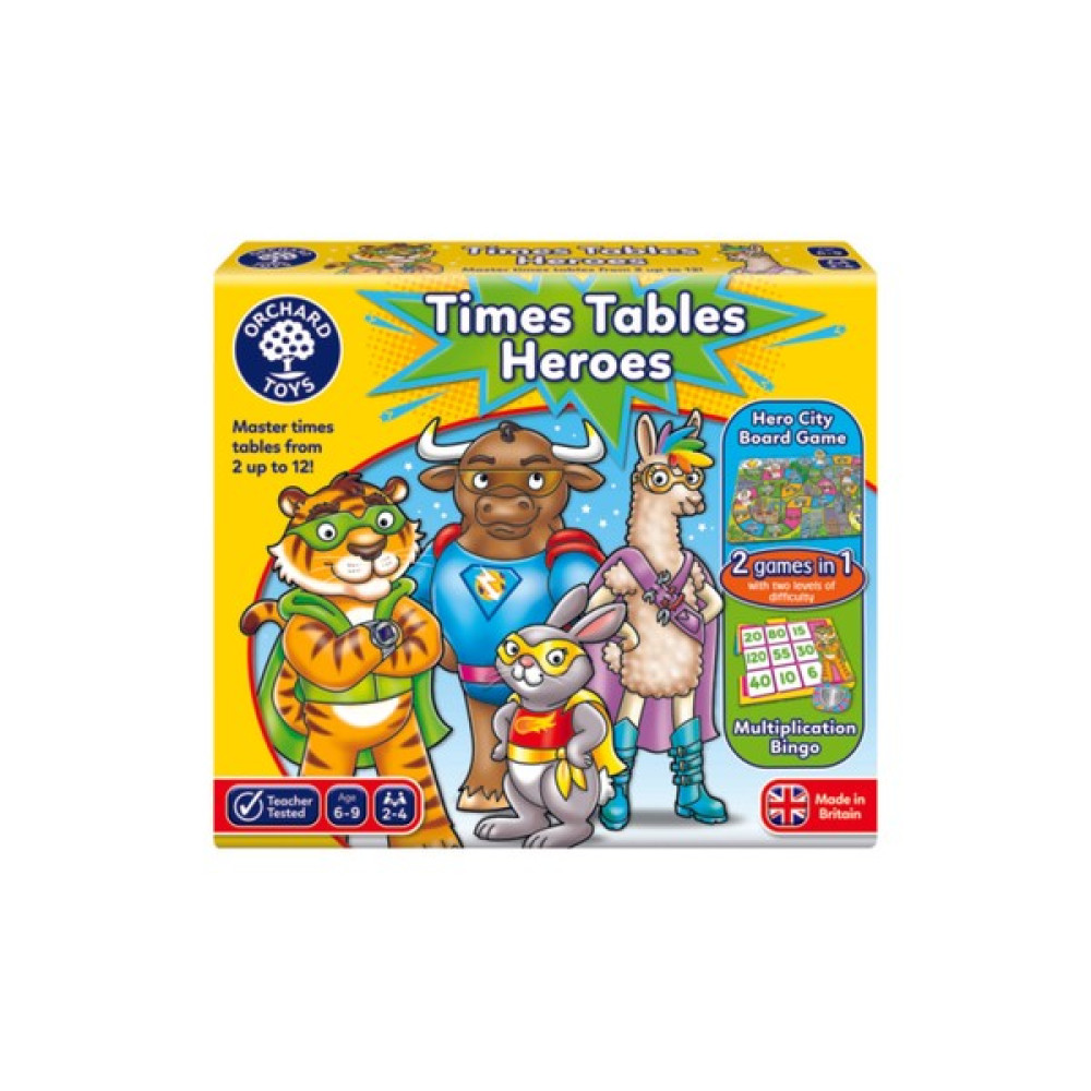 Orchard Times Tables Heroes (Çarpım Tablosu Kahramanları) 101 6-9 Yaş Eğitici Oyuncak Fiyatı