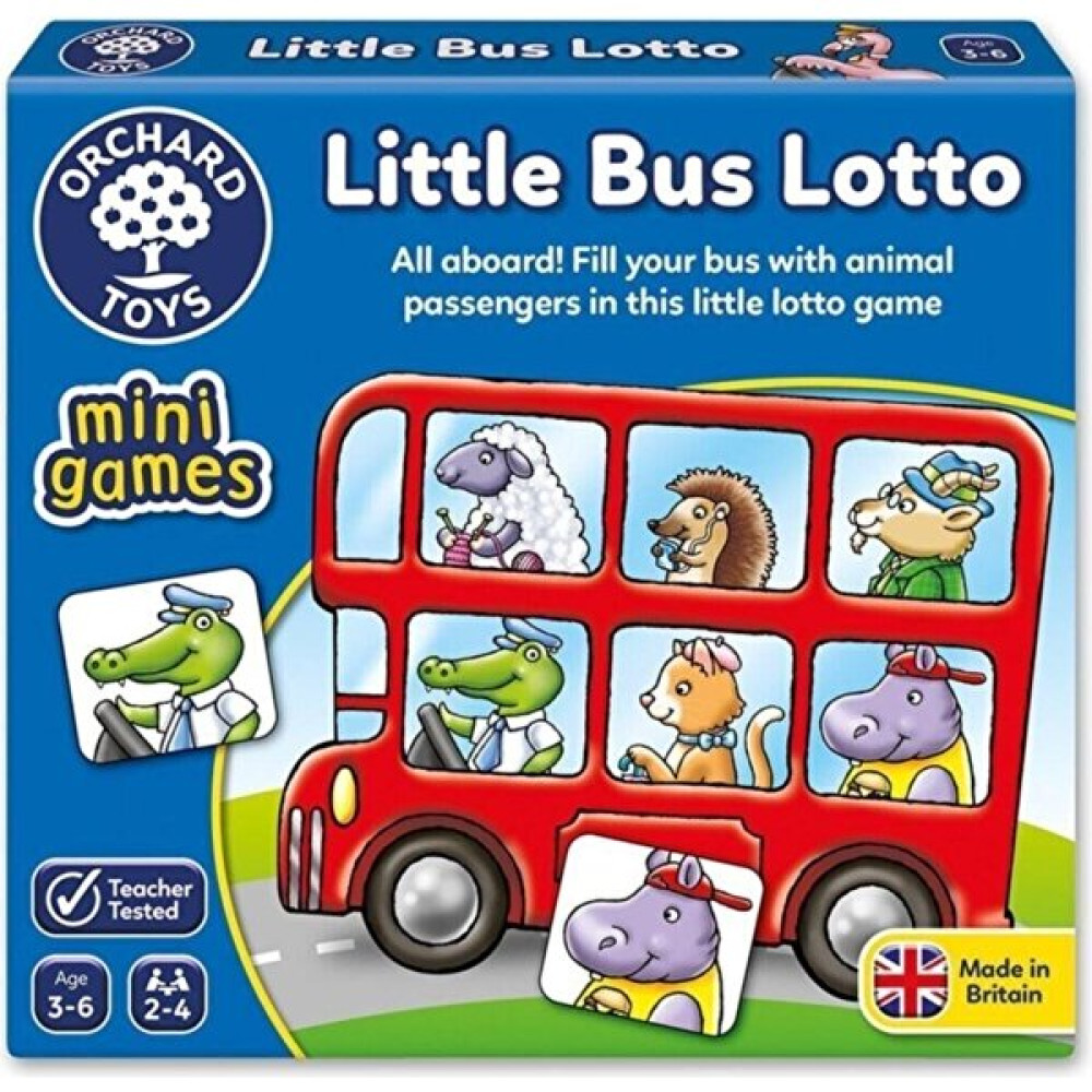 Orchard Toys Puzzle Little Bus Lotto Küçük Otobüs Tombala 355 Eğitici Oyuncak Fiyatı