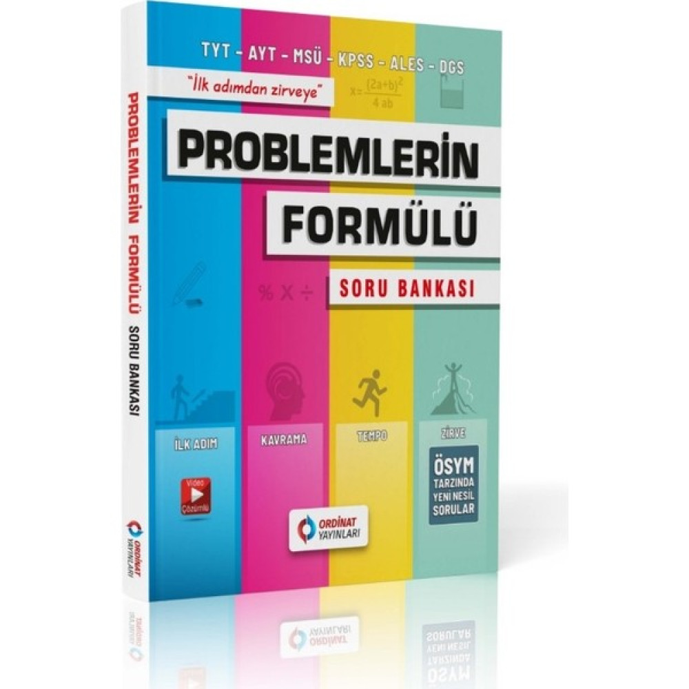 Ordinat Yayınları Problemlerin Formülü - Problemler Soru Bankası Ordinat Yayınları Matematik Fiyatı