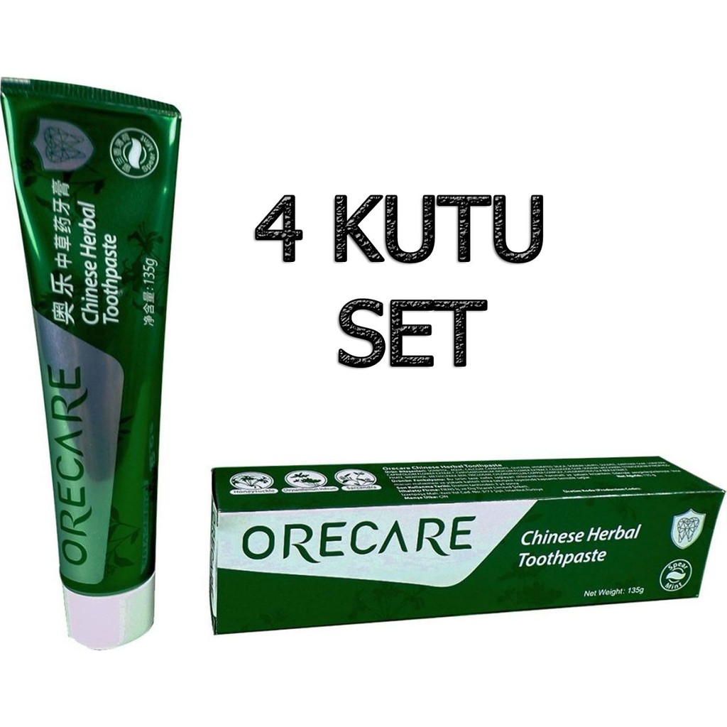 Orecare Tiens Bitkisel Diş Macunu 135 ml 4 Kutu Seti Ağız Bakımı İçin Doğal Özellikler - 4 KUTU SET Diğer Fiyatı