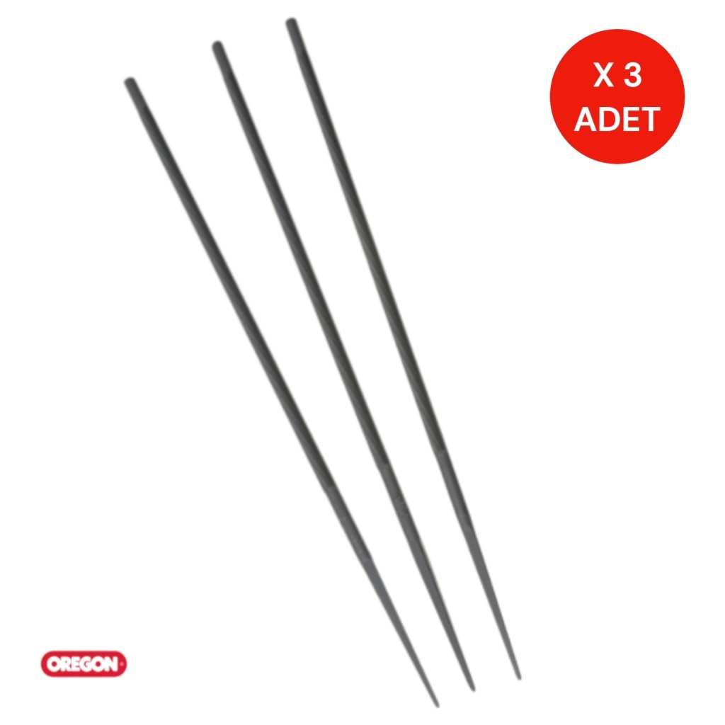 Oregon Zincir Eğesi 7/32” 5.5 mm 3’lü Paket – Motorlu Testere Zincir Bileme Eğesi Diğer Fiyatı