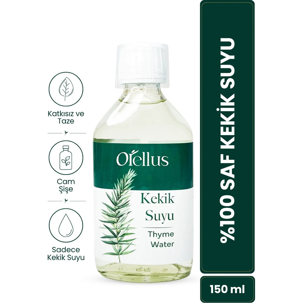 Orellus Kekik Suyu %100 Saf ve Ferahlatıcı Ağız Bakımı Suyu 150 ml Diğer Fiyatı