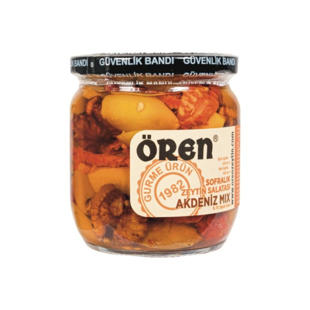 Ören 425 cc Zeytin Salatası Akdeniz Mix - 425 gr Diğer Fiyatı