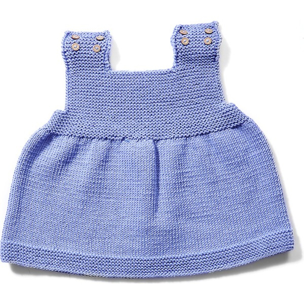 Orgaknits Baby El Örgüsü Mor ELBISE( Organik Pamuk) Bebek Elbisesi Fiyatı