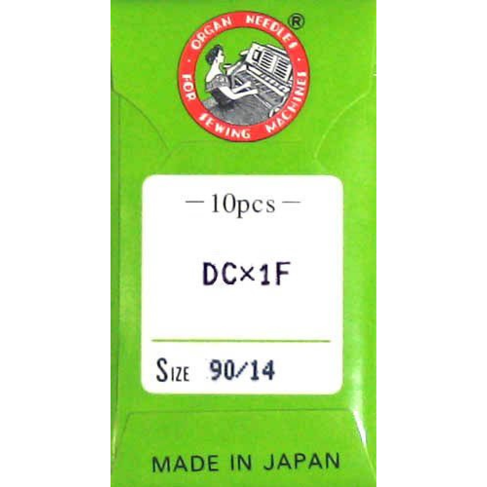 Organ Serger DCx1F sz14 10/pkg Notion, Silver