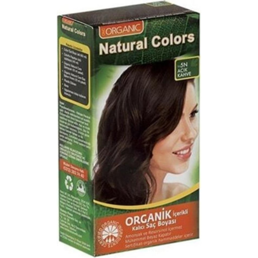 Organic Natural Colors Organıc Natural Colors Saç Boyası 5n Açık Kahve Saç Boyası Fiyatı