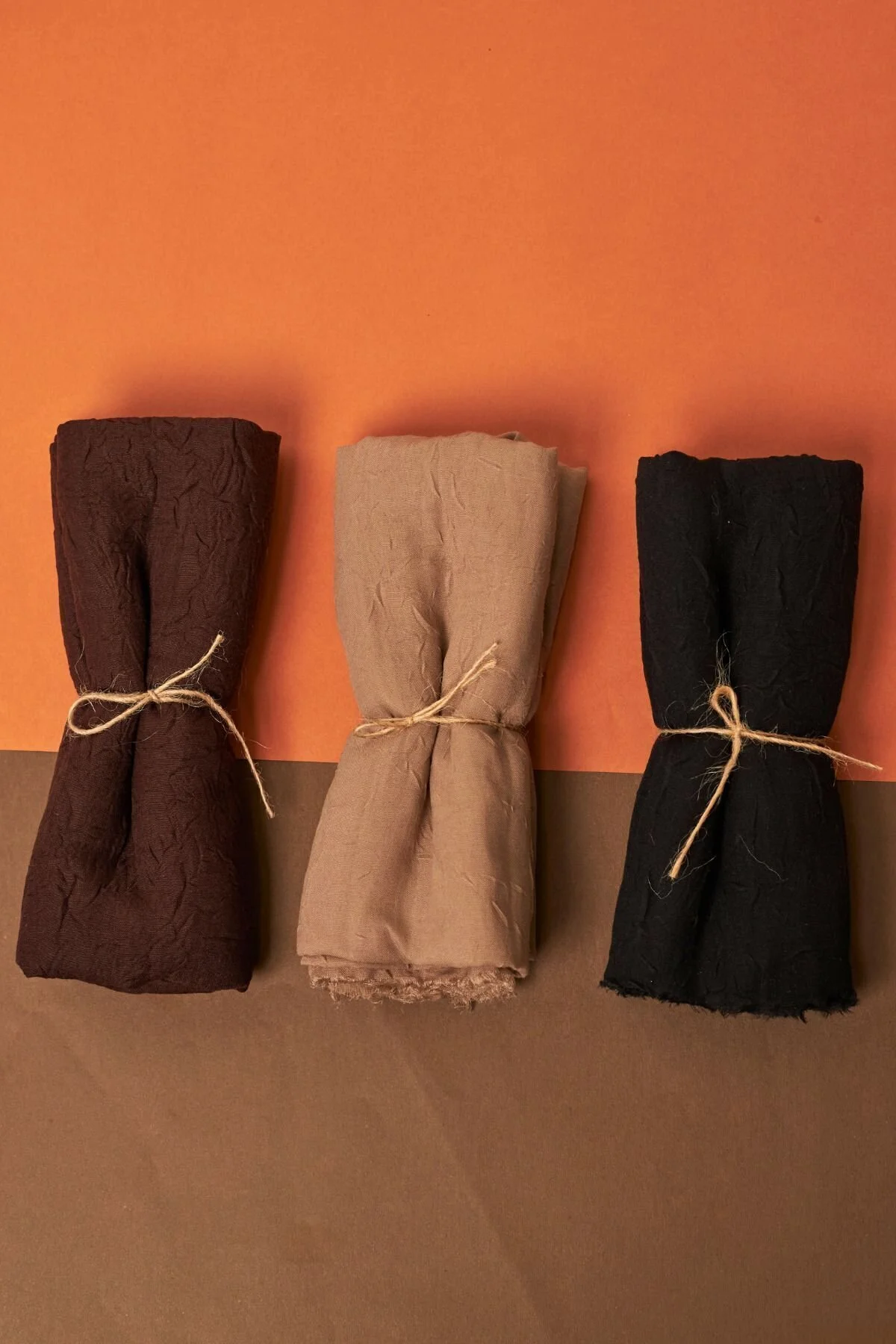 Organic Scarfs Tesettür Hijab Kadın Bambu Kraş Şal Modeli-3lü Set 80 x 180 Beden" Şal Fiyatı