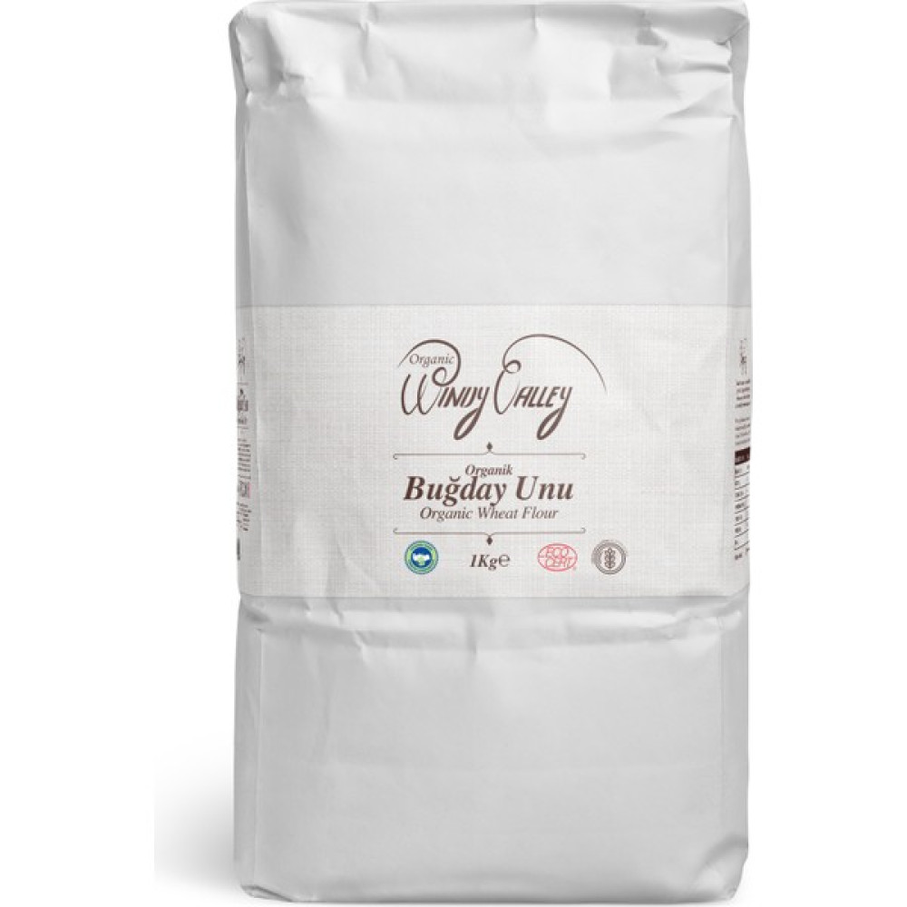 Organic Windy Valley Buğday Unu (1 kg) - 1 kg Un ve İrmik Fiyatı