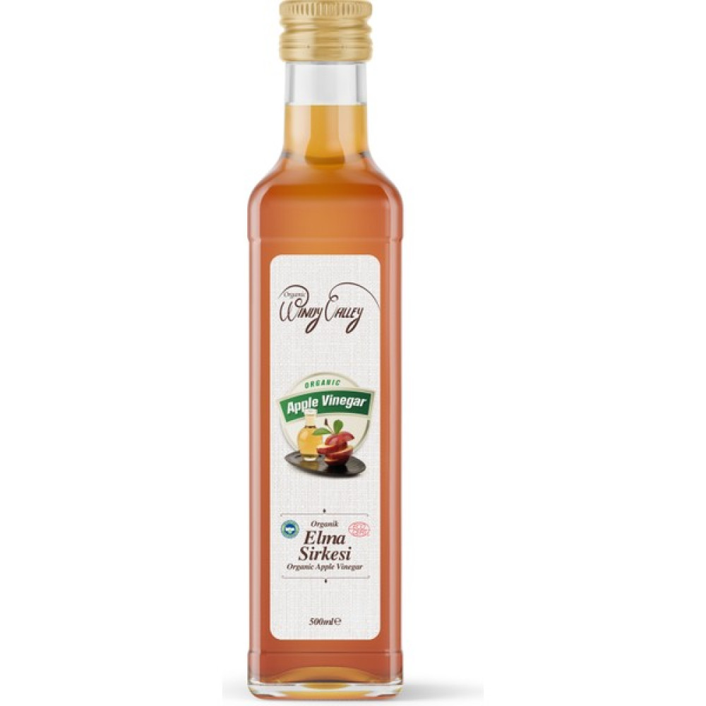 Organic Windy Valley Elma Sirkesi (500 ml) Katkısız Doğal Fermente - 1 Adet Sos Fiyatı