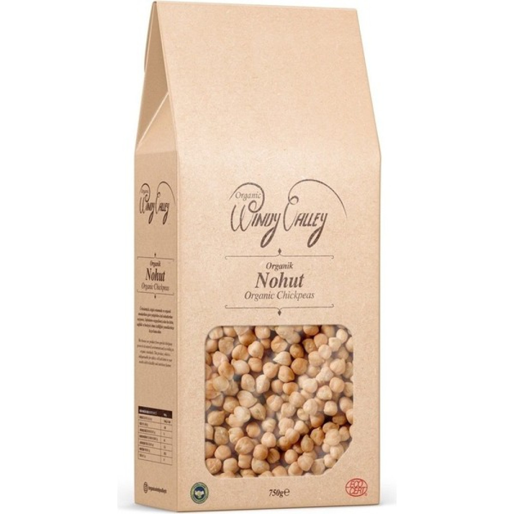 Organic Windy Valley Nohut (750 gr) Yerli ürün - 1 kg Diğer Fiyatı