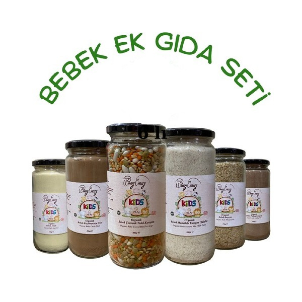 Organic Windy Valley Organik Bebek Ek Gıda Seti +6AY+8AY+9AY Ecocert Sertifikalı 6'lı Paket Bebek Mamaları Fiyatı