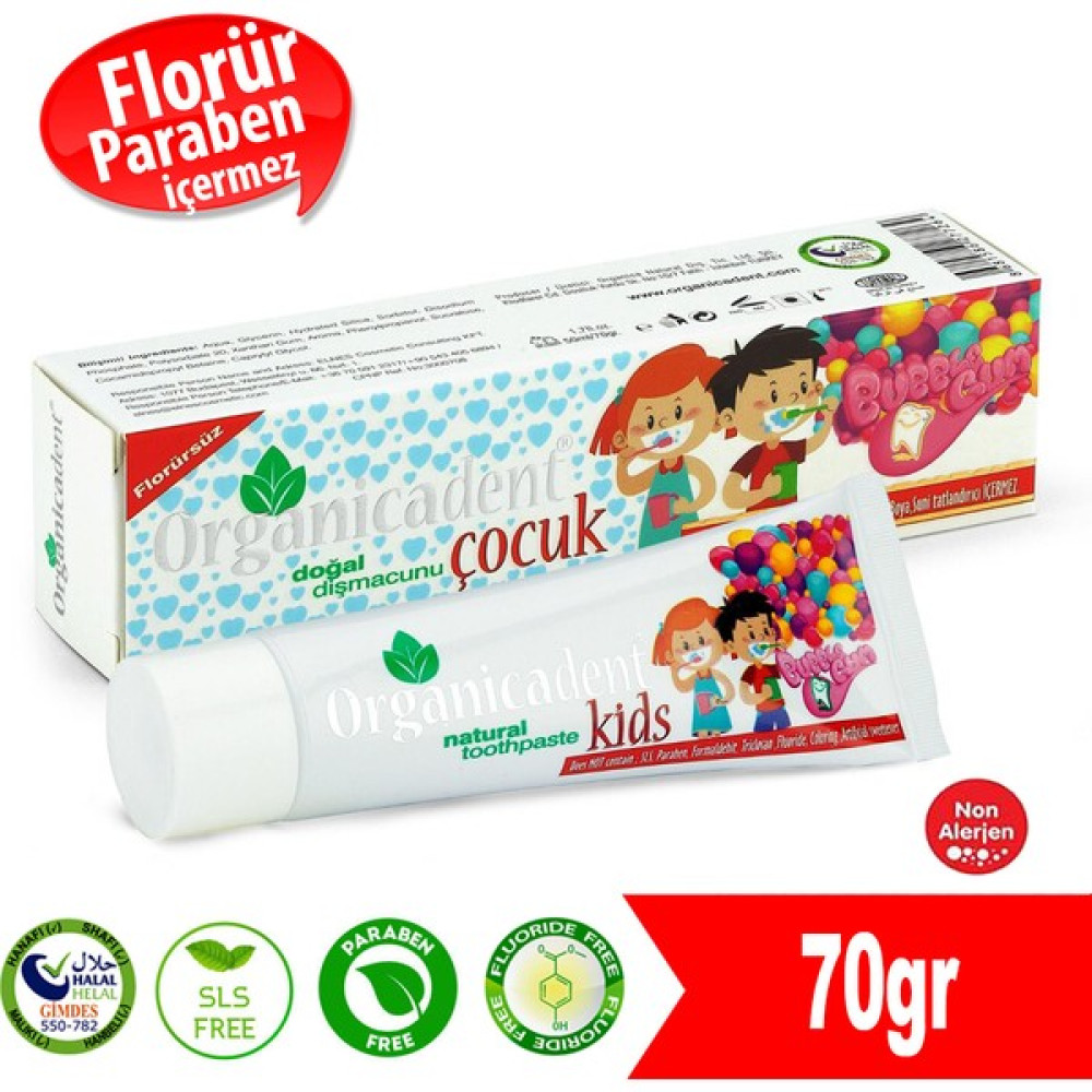 Organicadent Çocuk Diş Macunu (2'li Paket) Diş Macunları Fiyatı