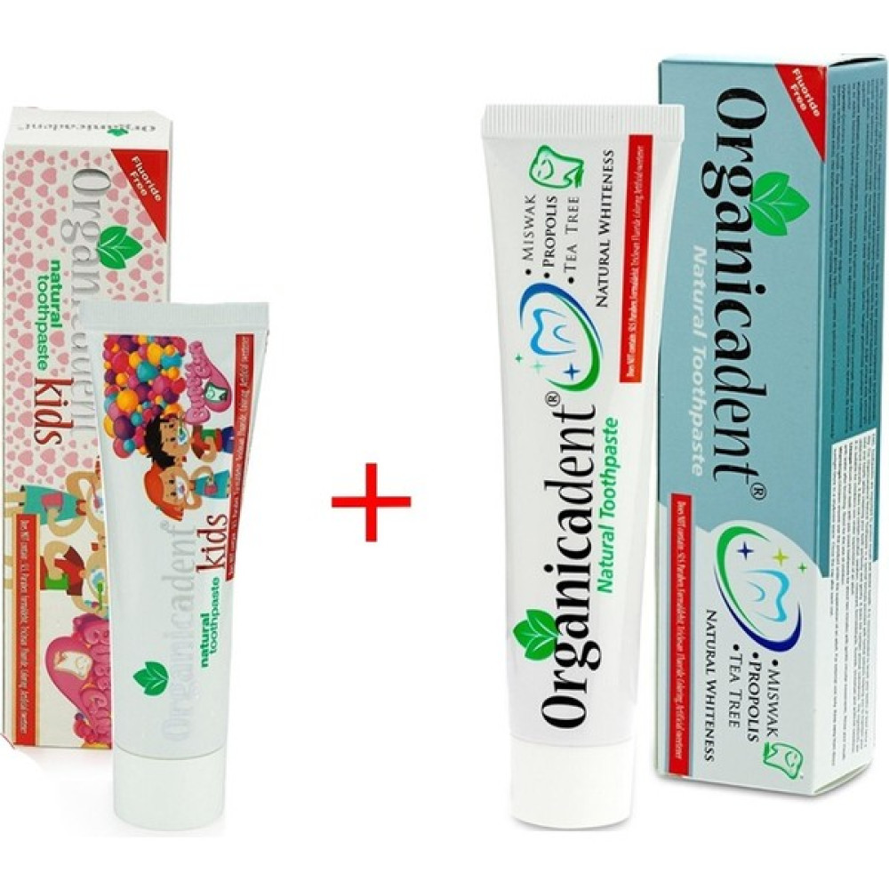 Organicadent Doğal Yetişkin ve Doğal Çocuk Diş Macunu Diş Macunları Fiyatı