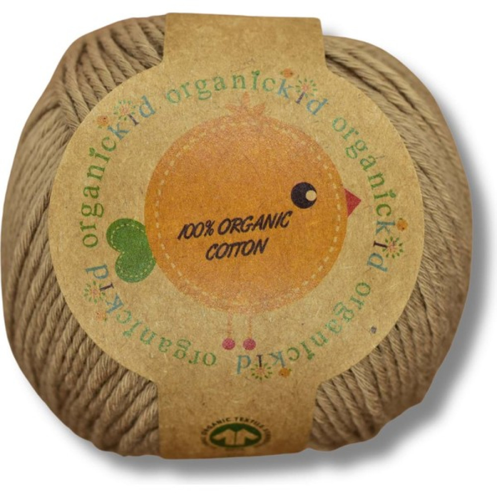 Organickid Organik Pamuk Amigurumi Punch 50 gr El Örgü Ipi Bej Kahve - Bej - Kahve Oyun & Hobi Fiyatı