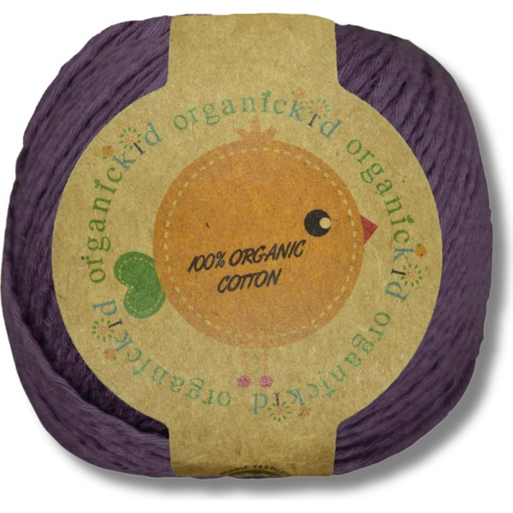Organickid Organik Pamuk Amigurumi Punch 50 gr El Örgü Ipi Mürdüm Moru - Plum - Mürdüm Mor Oyun & Hobi Fiyatı