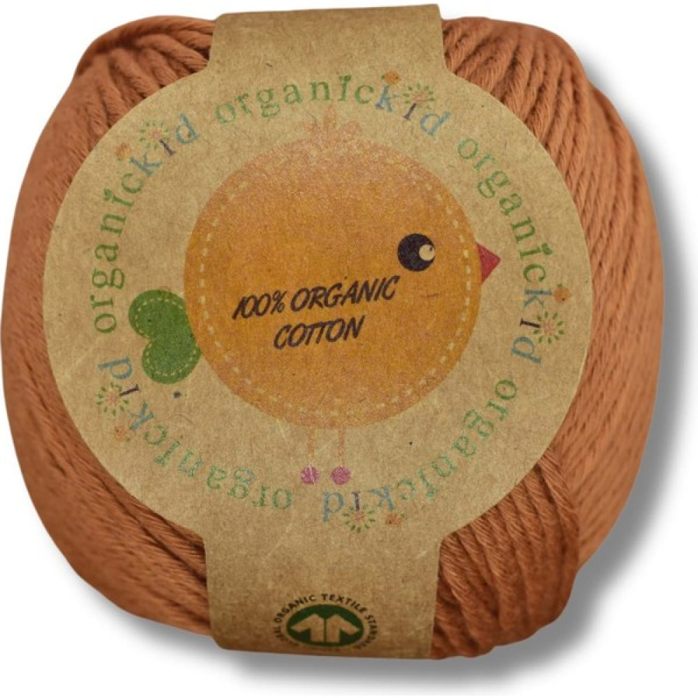 Organickid Organik Pamuk Amigurumi Punch 50 gr El Örgü Ipi Taba Kahve - Kahverengi Oyun & Hobi Fiyatı