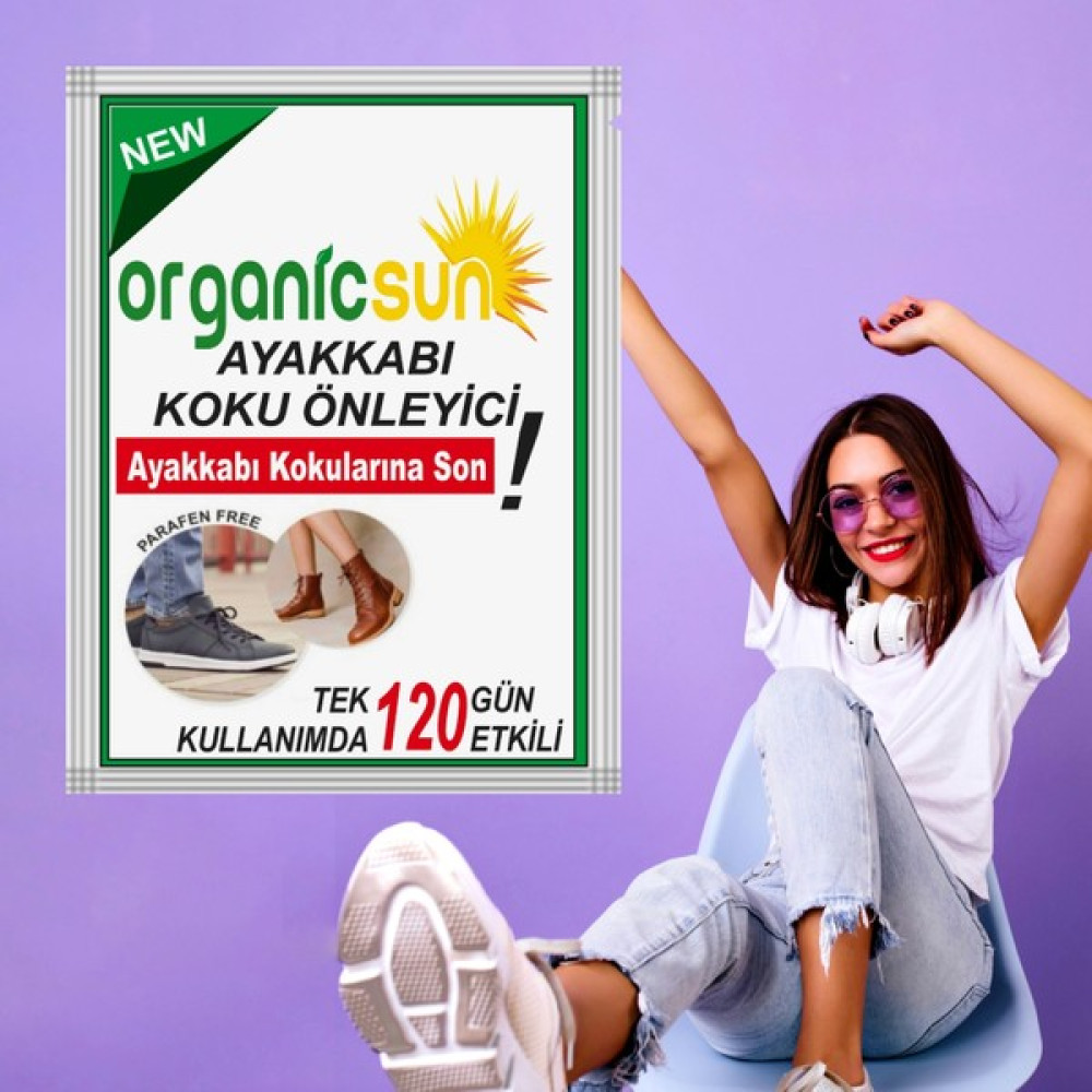 Organicsun Ayakkabı Koku Önleyici Giderici Toz 120 Gün Etkili Ayak Kokusu Tozu Giderici Tekli Paket Ayak Bakımı Fiyatı