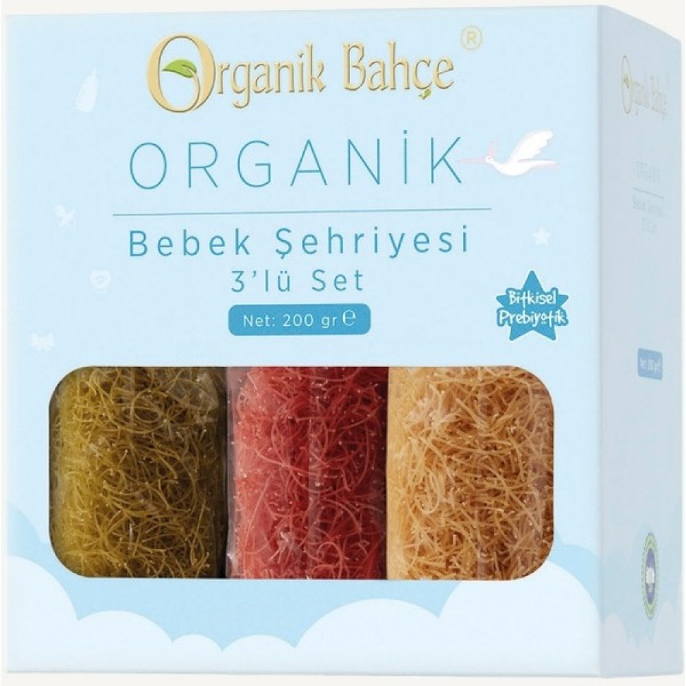 Organik Bahçe Organik Bebek Şehriyesi 200GR Bebek Beslenme Gereçleri Fiyatı