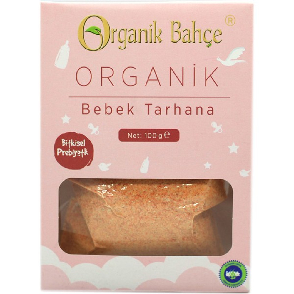 Organik Bahçe Organik Bebek Tarhanası 100 G - Hediyesiz Bebek Beslenme Gereçleri Fiyatı