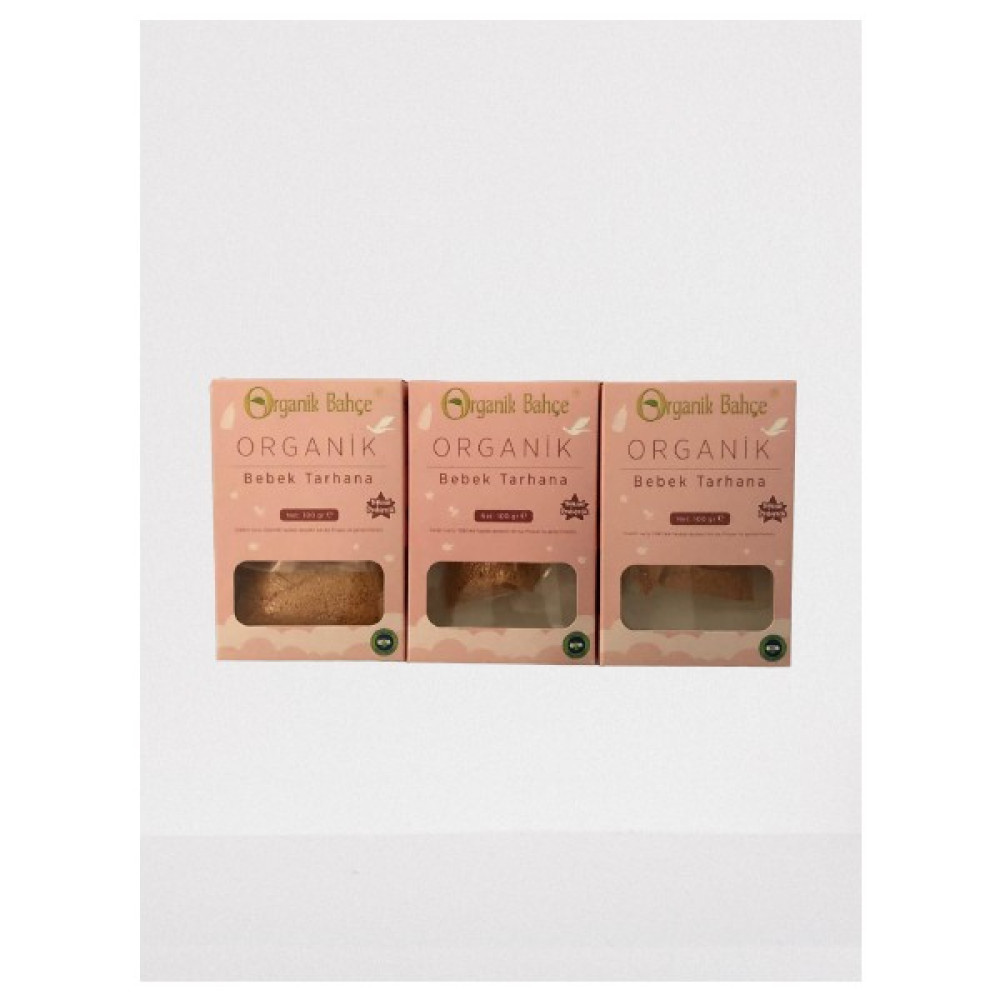Organik Bahçe Organik Bebek Tarhanası 100 gr X3 Bebek Mamaları Fiyatı