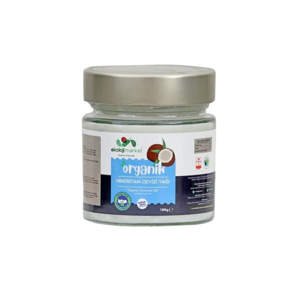 Organik Hindistan Cevizi Yagi 180 Ml -Soguk Sikim- Protein Tozları Fiyatı