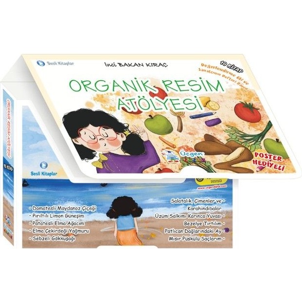 Organik Resim Atölyesi (Kutulu 10 Kitap) Diğer Fiyatı