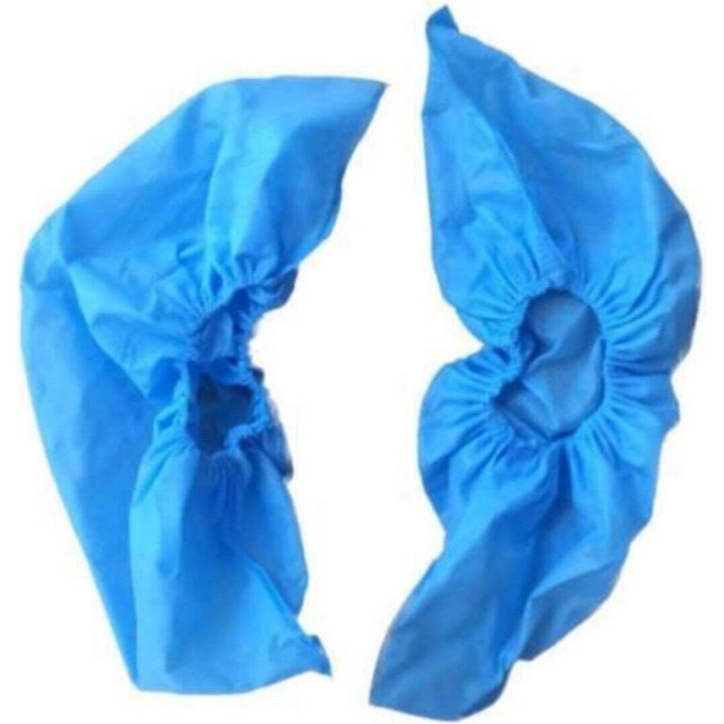 Organik Sanat Yıkanabilir Mavi Tela Galoş 100 Adet Nonwoven Spunbond Temizlik Malzemeleri Fiyatı