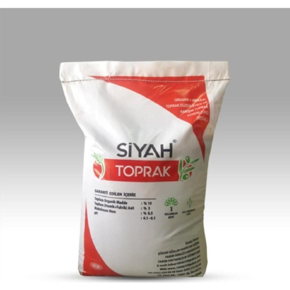 Organik Siyah Toprak Düzenleyici 100DE100GÜBRE 20 kg Gübre Fiyatı