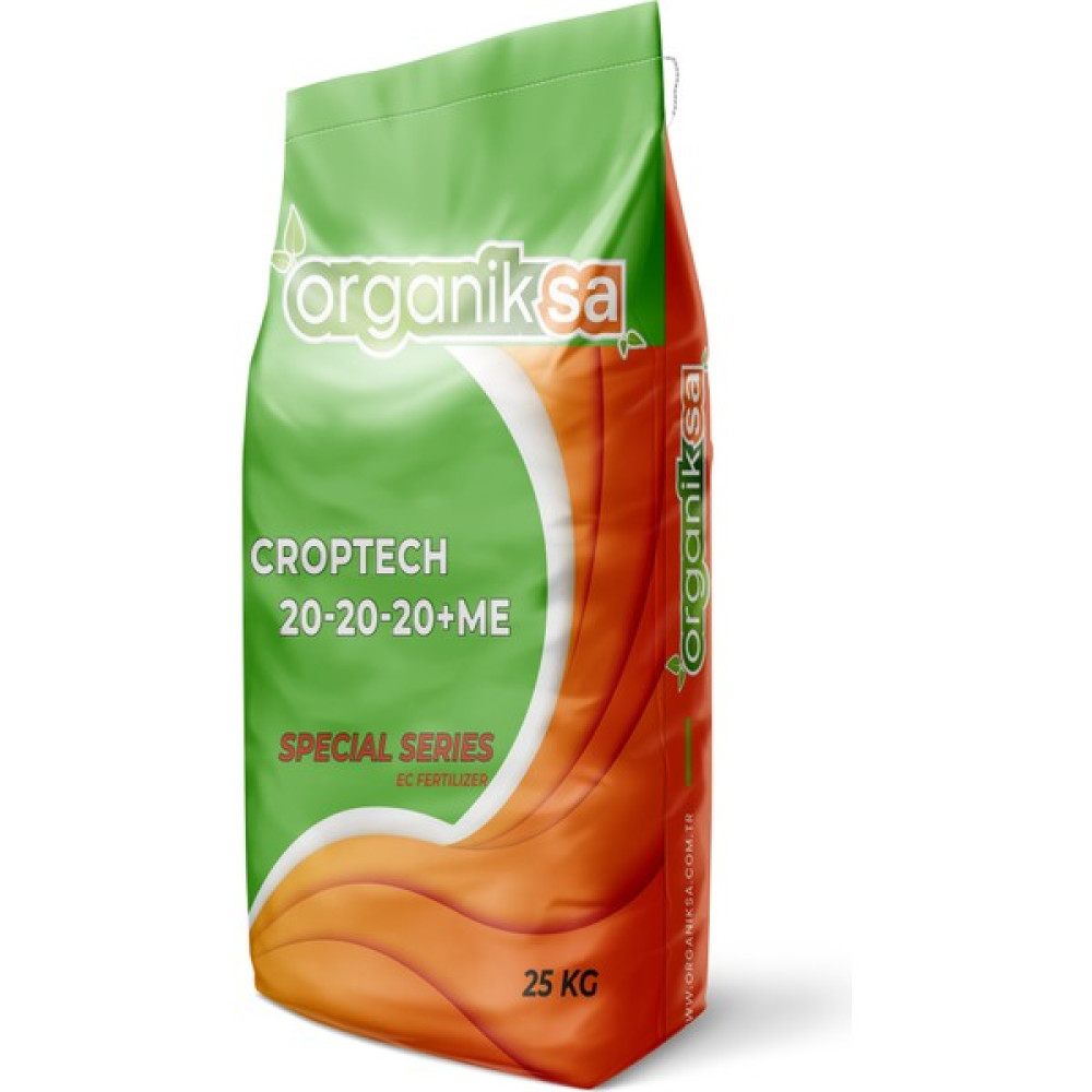 Organiksa Damla Sulama Gübresi Croptech 20-20-20+Me Gübre Fiyatı
