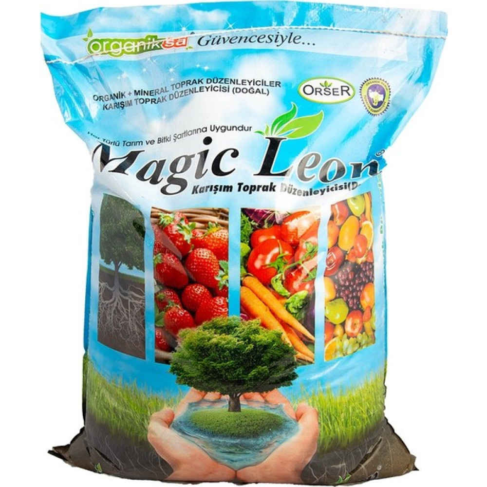 Organiksa Leonardit Gübre Magic Leon (Toprak Düzenleyici)(25 Kg) - 25 kg Gübre Fiyatı