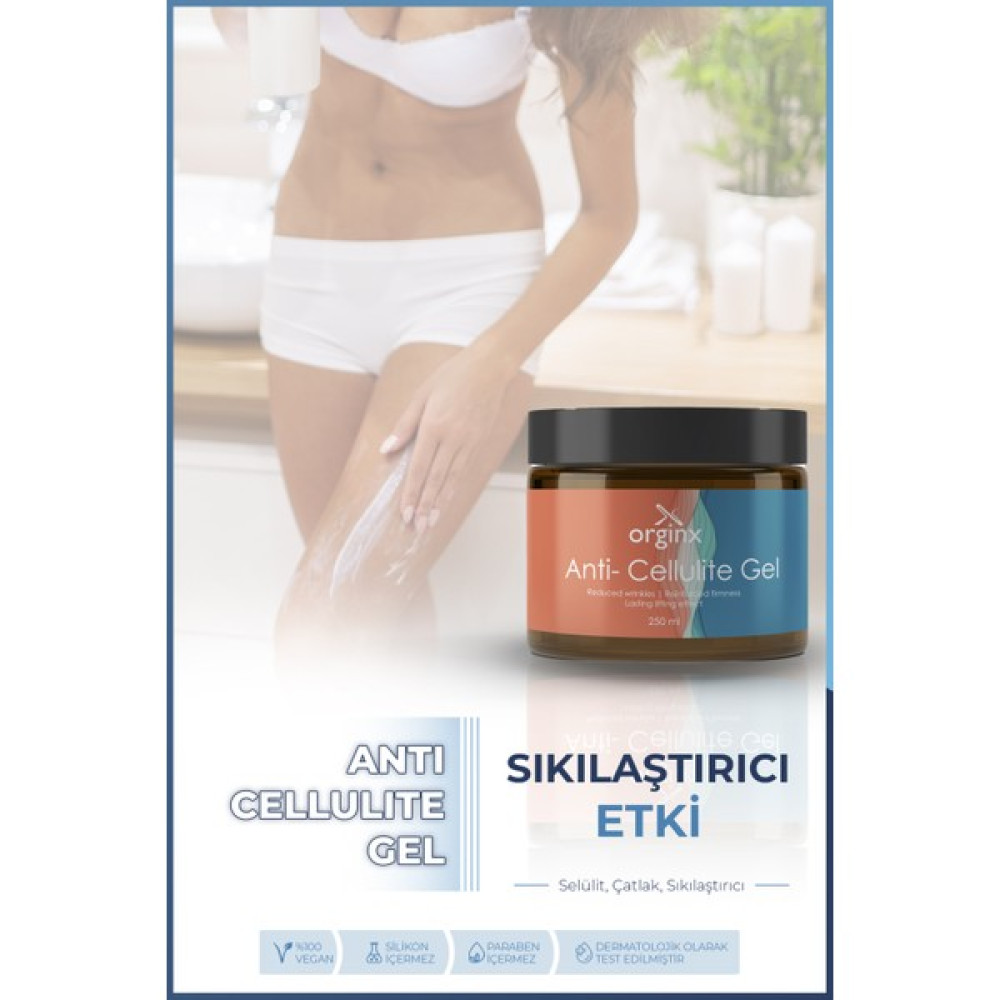 Orginx Sıkılaştırıcı Çatlak Ve Selülit Kremi, Vücut Şekillendirici Jel 250 ml Vücut Sıkılaştırıcı ve İncelticiler Fiyatı