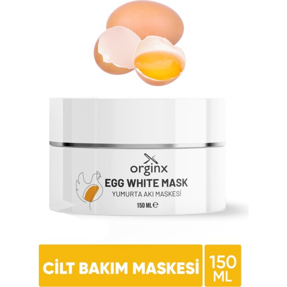 Orginx Smileshoptr Yumurta Akı Maskesi Siyah Nokta ve Gözenek Temizleyici Maske 150ML Maskeler Fiyatı