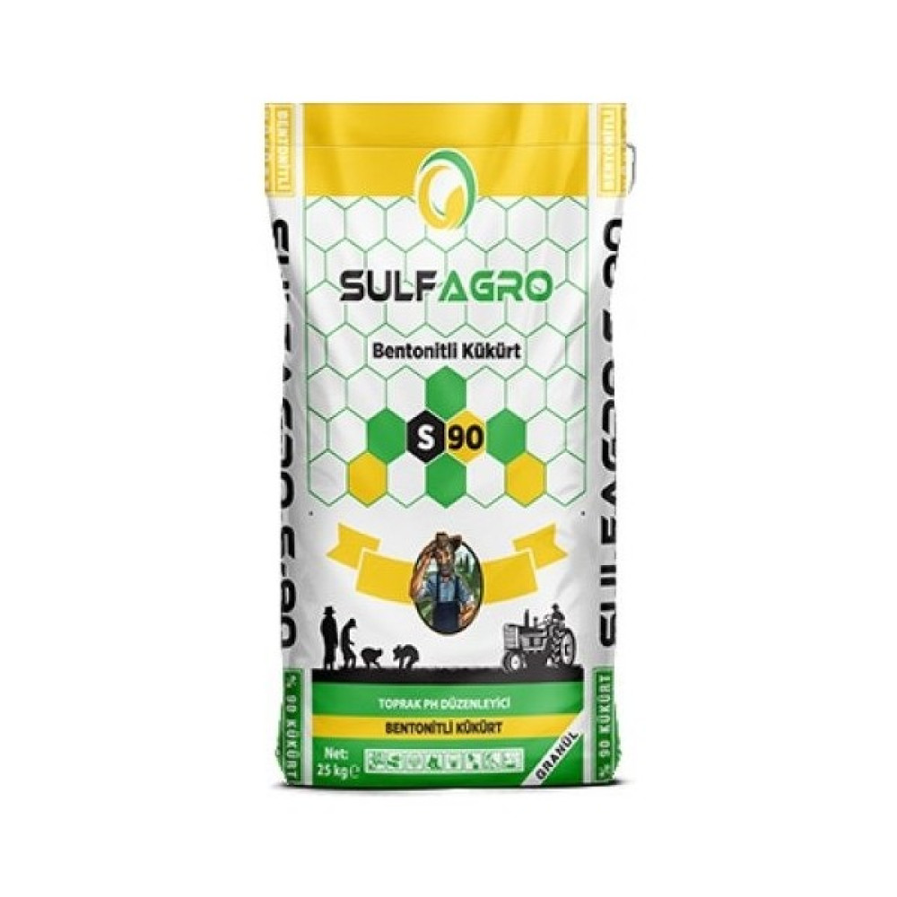 Orgüb Sulfagro S-90 Granül Bentonitli Kükürt (25 Kg) - 25 kg Oto Boyaları Fiyatı
