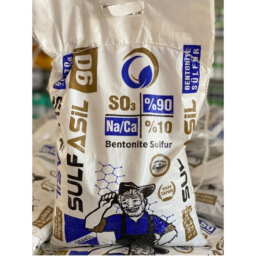 Orgüb Sülfasil Granül Bentonitli Kükürt 5 kg %90 So3 - %10 Na/ca Gübre Fiyatı