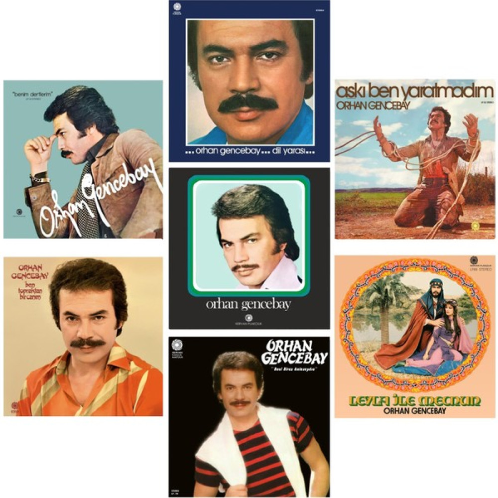 Orhan Gencebay - Özel Set 2 (7 Plak) Pikap & Aksesuarları Fiyatı