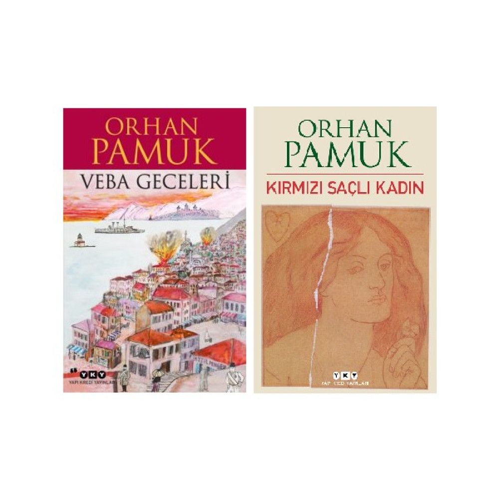 Orhan Pamuk 2 Kitap Set - Veba Geceleri - Kırmızı Saçlı Kadın Türk Klasikleri Fiyatı