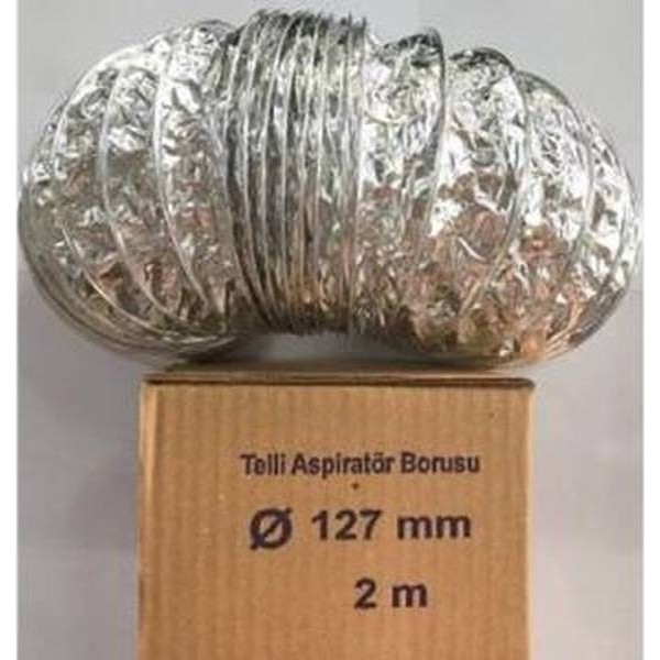 Orhanlar Aspiratör Borusu Telli 2 Metre Nalburiye & Hırdavat Fiyatı