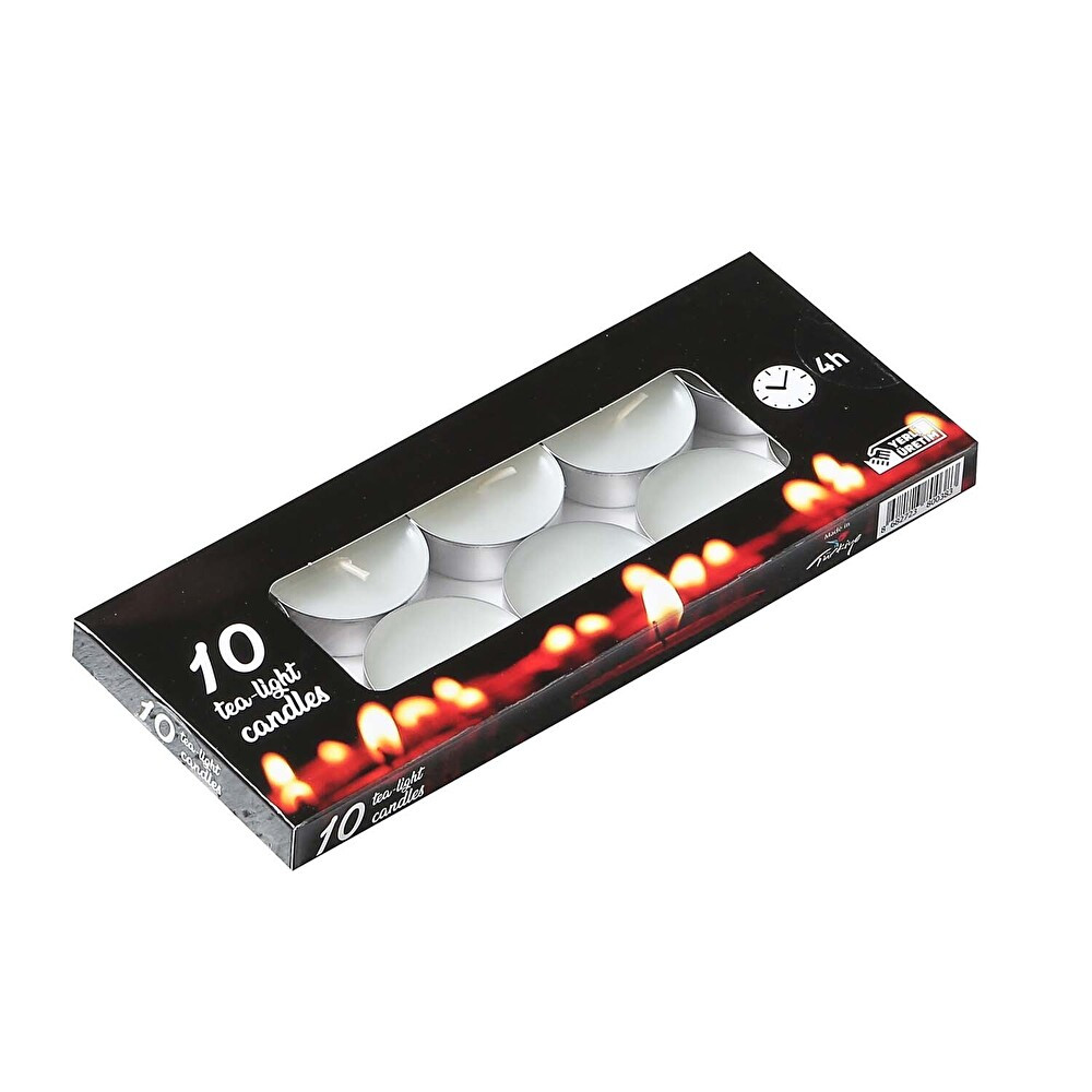 OriaLight 10'lu Tealight Mum 10 g Dekoratif Mum Fiyatı