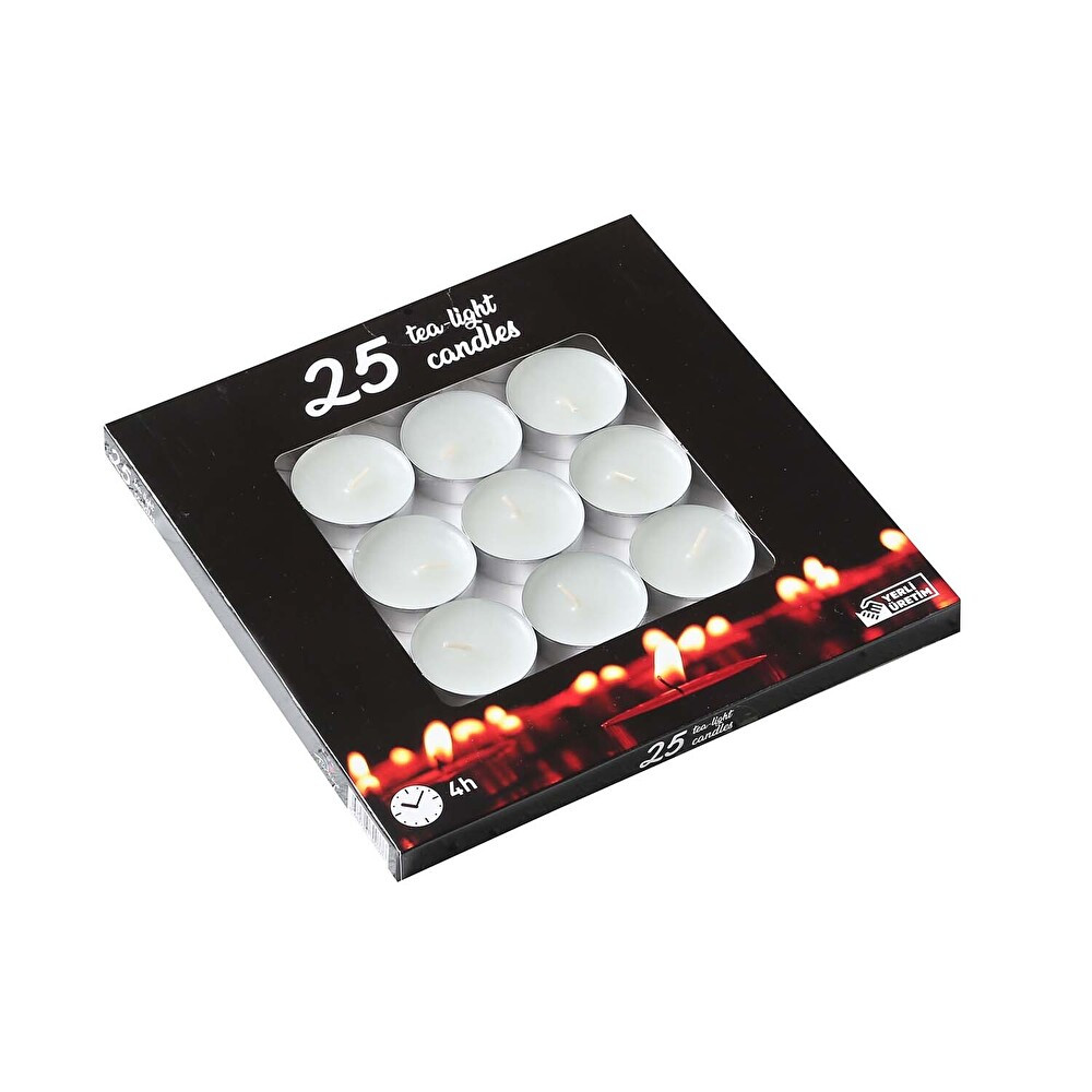 OriaLight 25'li Tealight Mum 10 g Dekoratif Mum Fiyatı