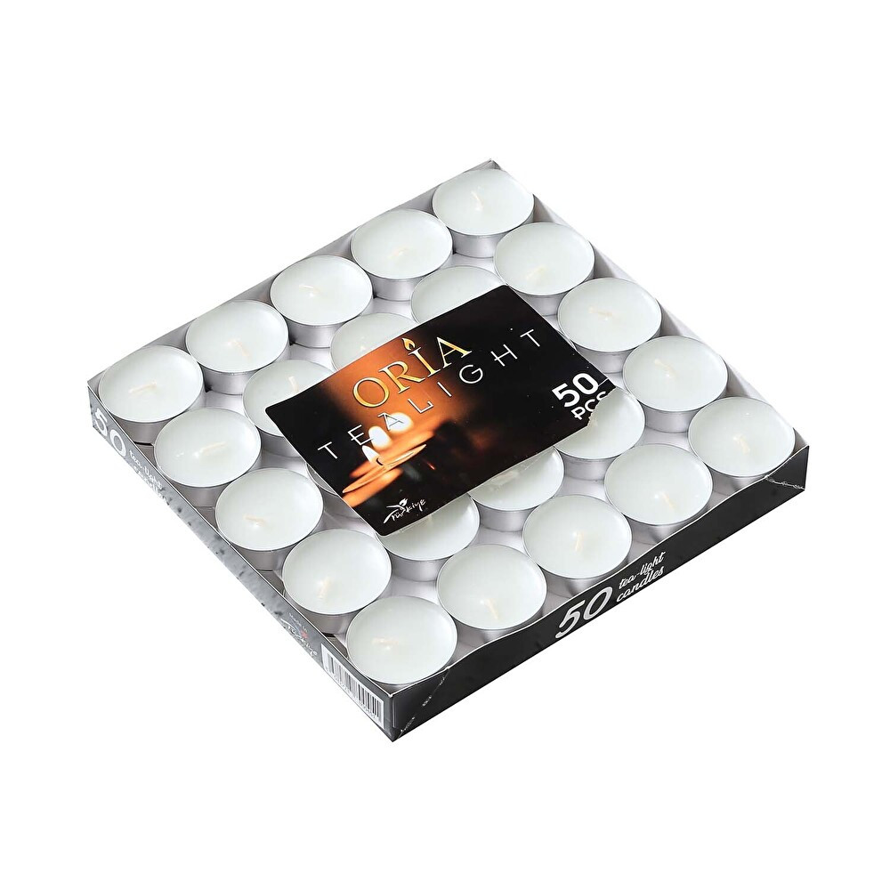 OriaLight 50'li Tealight Mum 10 g Dekoratif Mum Fiyatı