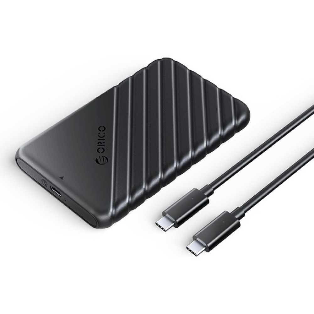 Orico Type-C to Type-C USB3.1 Gen1 6Gbps 2.5” inch SATA SSD Hard Disk Kutusu Siyah Bellek & Depolama Aygıtları Fiyatı