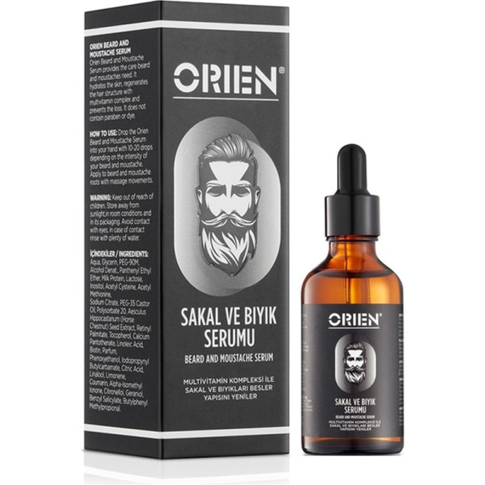 Orien Sakal ve Bıyık Serumu 50 ml Tıraş Sonrası Bakım Fiyatı