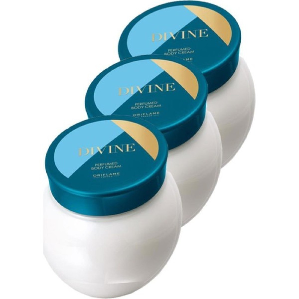 Oriflame Divine 250 ml Parfümlü Vücut Kremi 3 Adet Nemlendiriciler Fiyatı