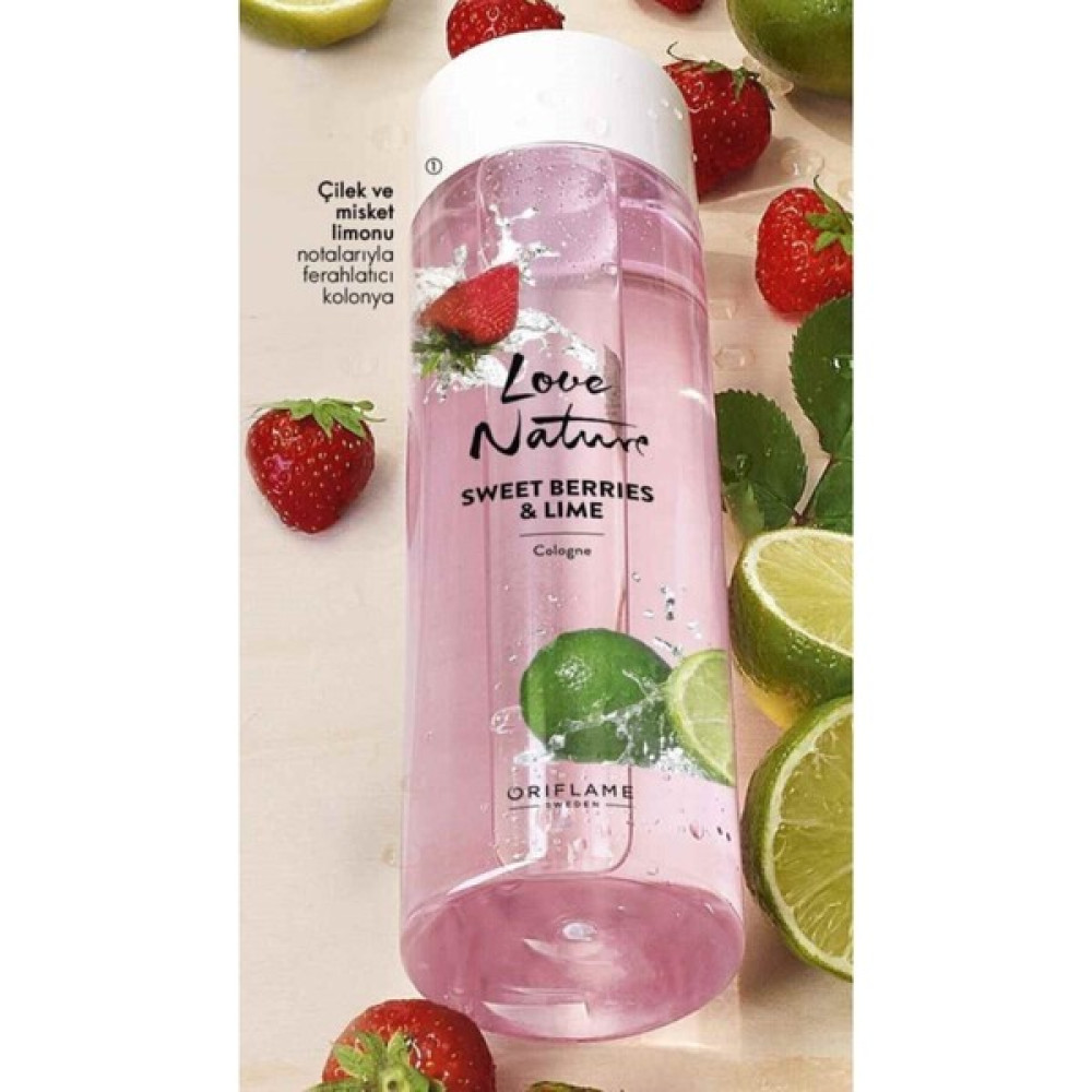Oriflame Fresh & Nature Çilek ve Misket Limon Kolonyası 400 ml Kolonya & Gülsuyu Fiyatı