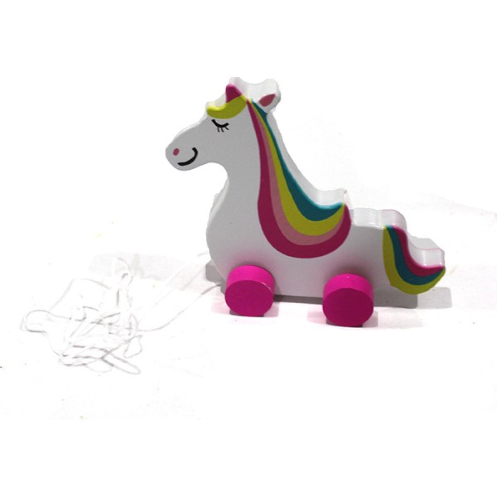 Original Boutique Ahşap Ipli Eğitici Yürüme Arkadaşı Sevimli Unicorn Bebek Oyuncakları Fiyatı