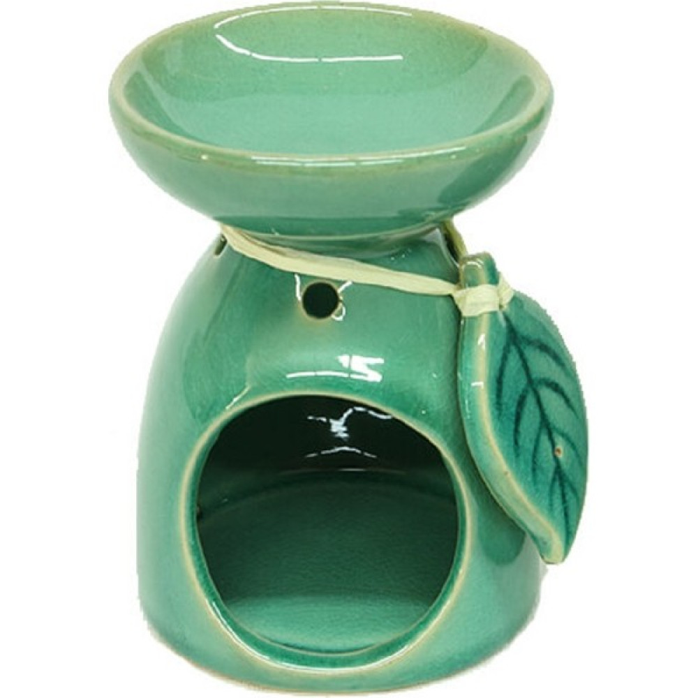 Original Boutique Leaf Yaprak 2 Parça Buhurdanlık - Yeşil Şamdan Fiyatı
