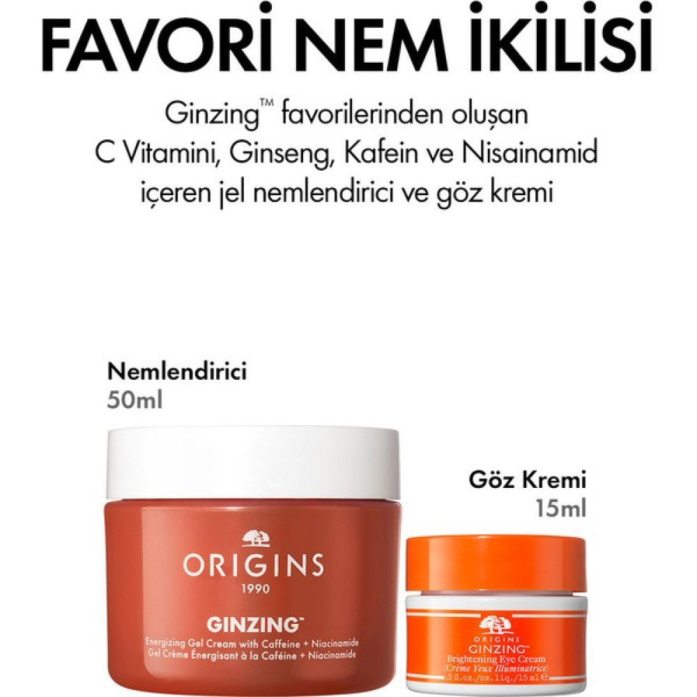 Origins C Vitamini İçeren Favori Nem İkilisi Cilt ve Yüz Bakımı Fiyatı