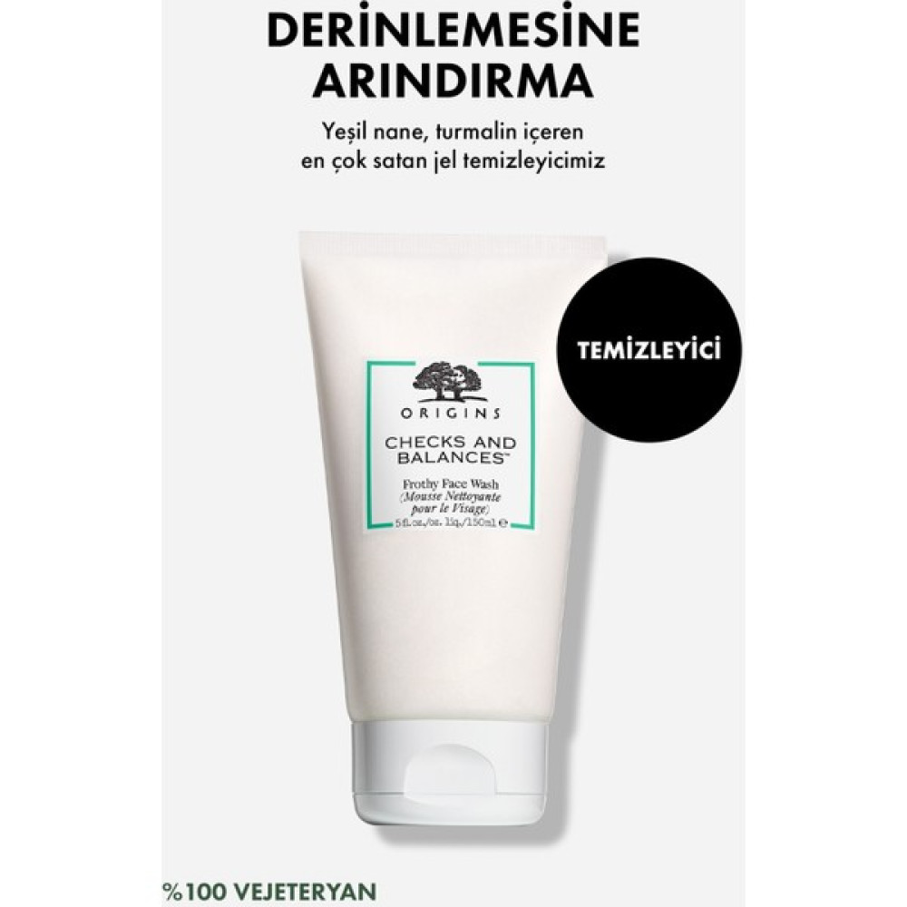Origins Checks And Balance Yüz Yıkama Köpüren Yüz Yıkama Jeli 150 ml Cilt Temizleme ve Peeling Fiyatı